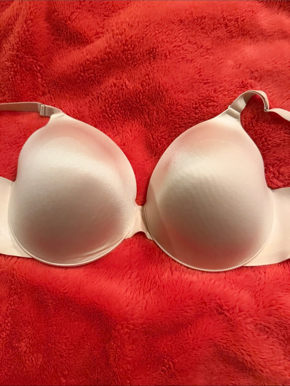 Soma Vanishing Back Full Coverage Tan Women's Bra 42C